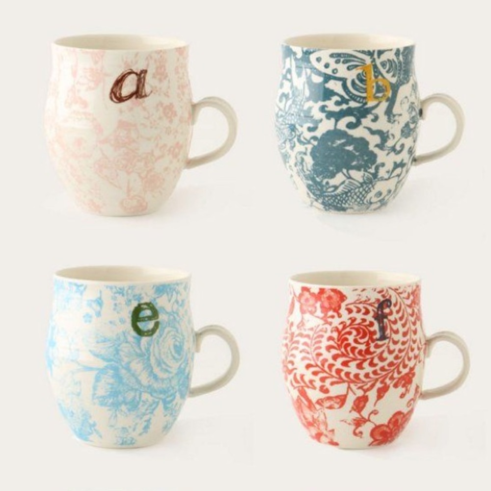 Anthropologie Homegrown Monogram Mug - Picture 2 of 6